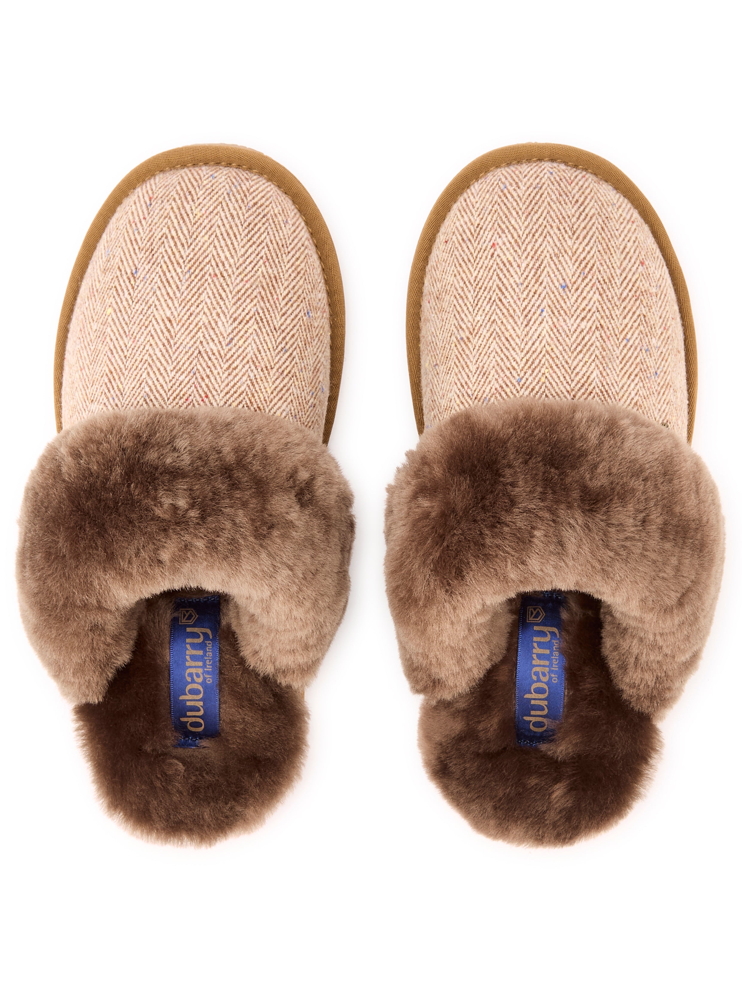 Dubarry Mullingar Women's Mule Slippers - Camel