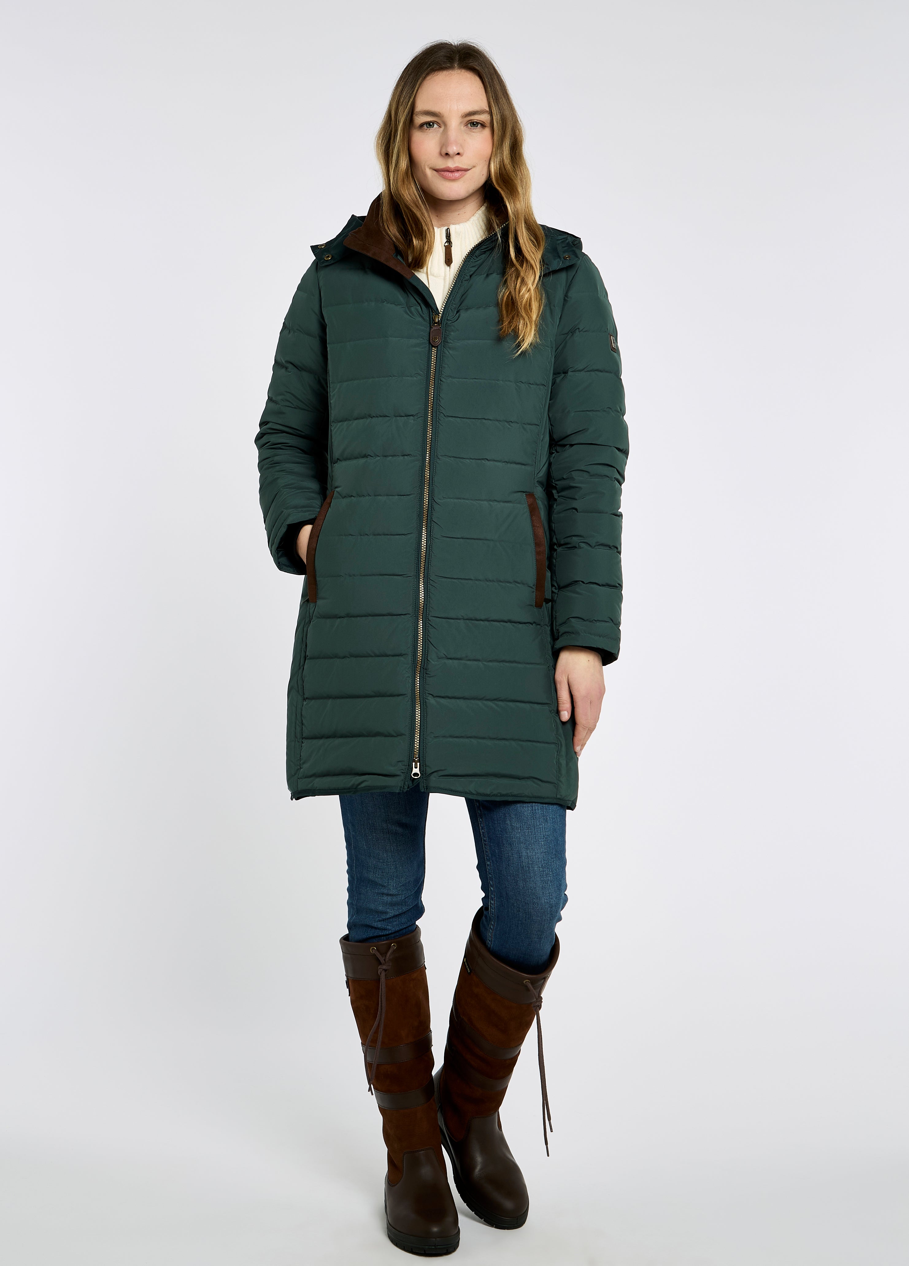 Dubarry Ballybrophy Quilted Jacket - Winter Moss