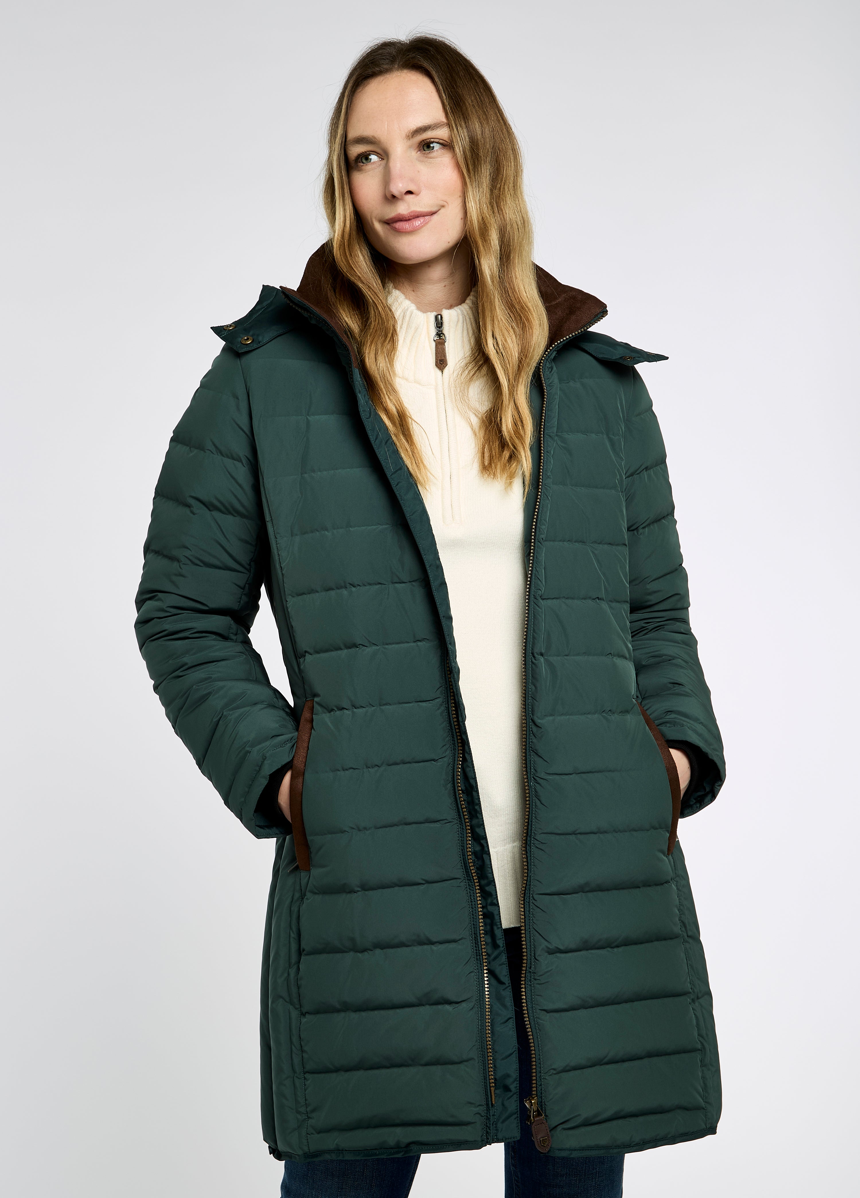 Dubarry Ballybrophy Quilted Jacket - Winter Moss