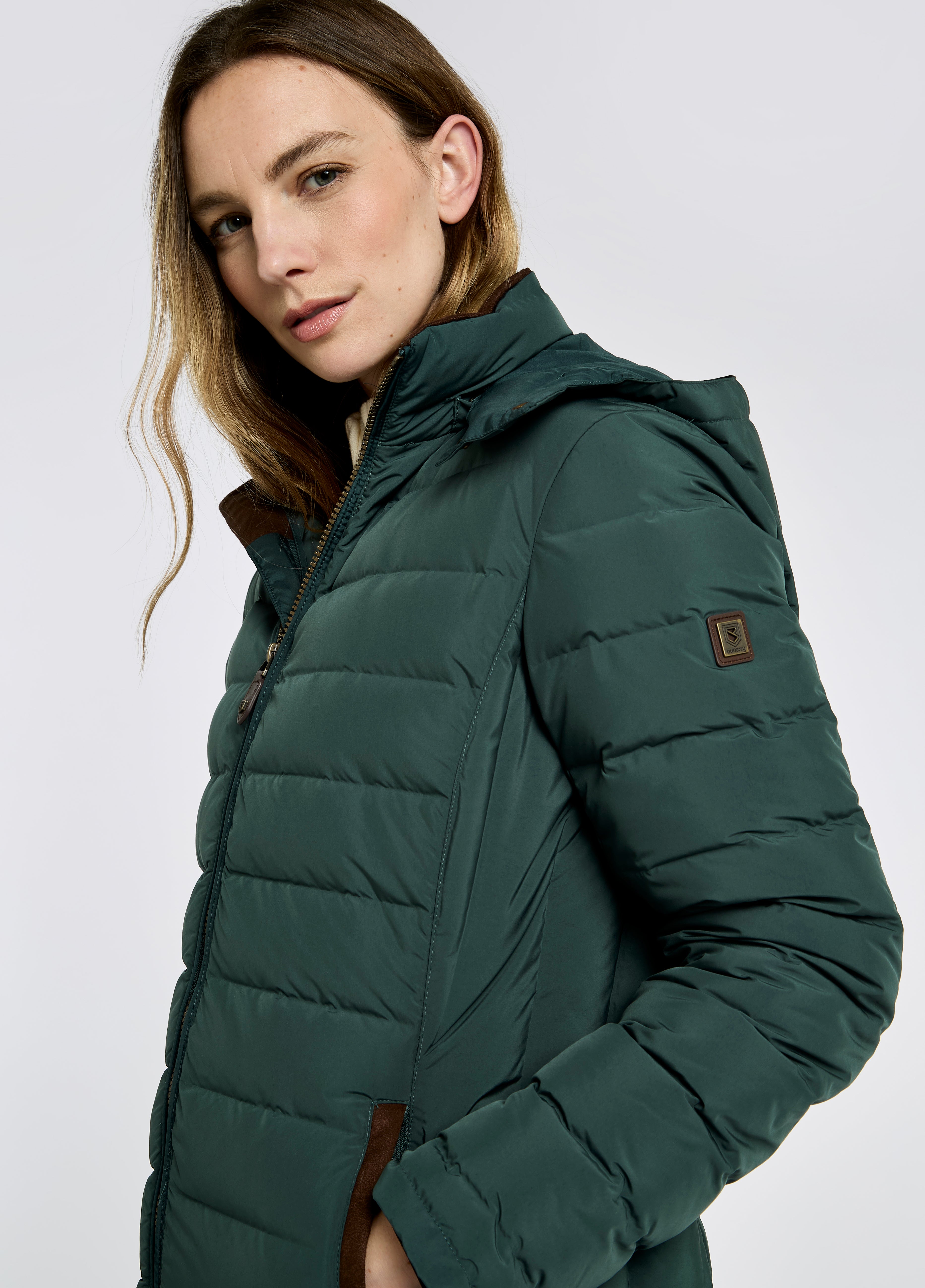 Dubarry Ballybrophy Quilted Jacket - Winter Moss