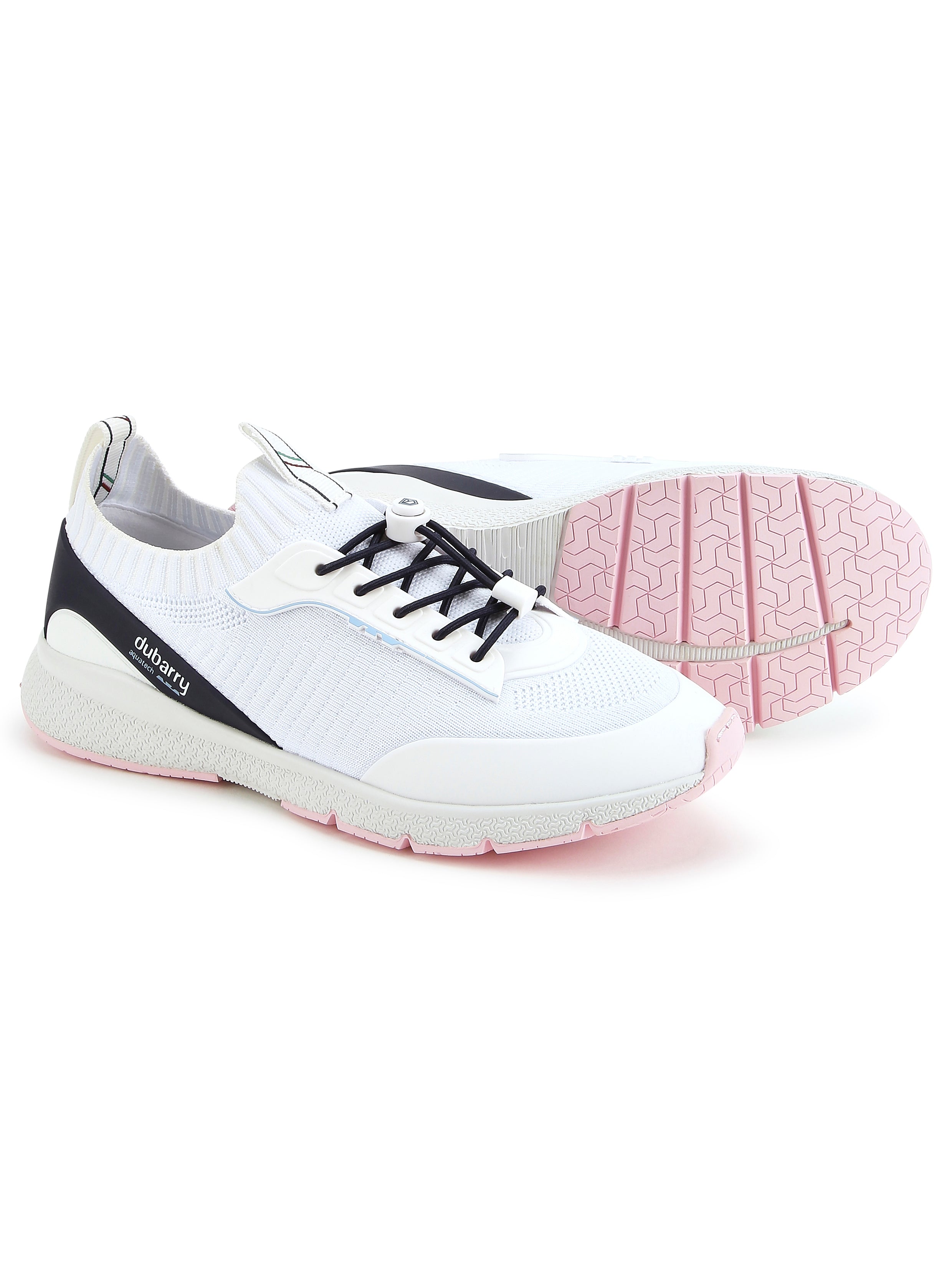 Dubarry Toledo Ladies Lightweight Sporty Aquatech Trainer - White