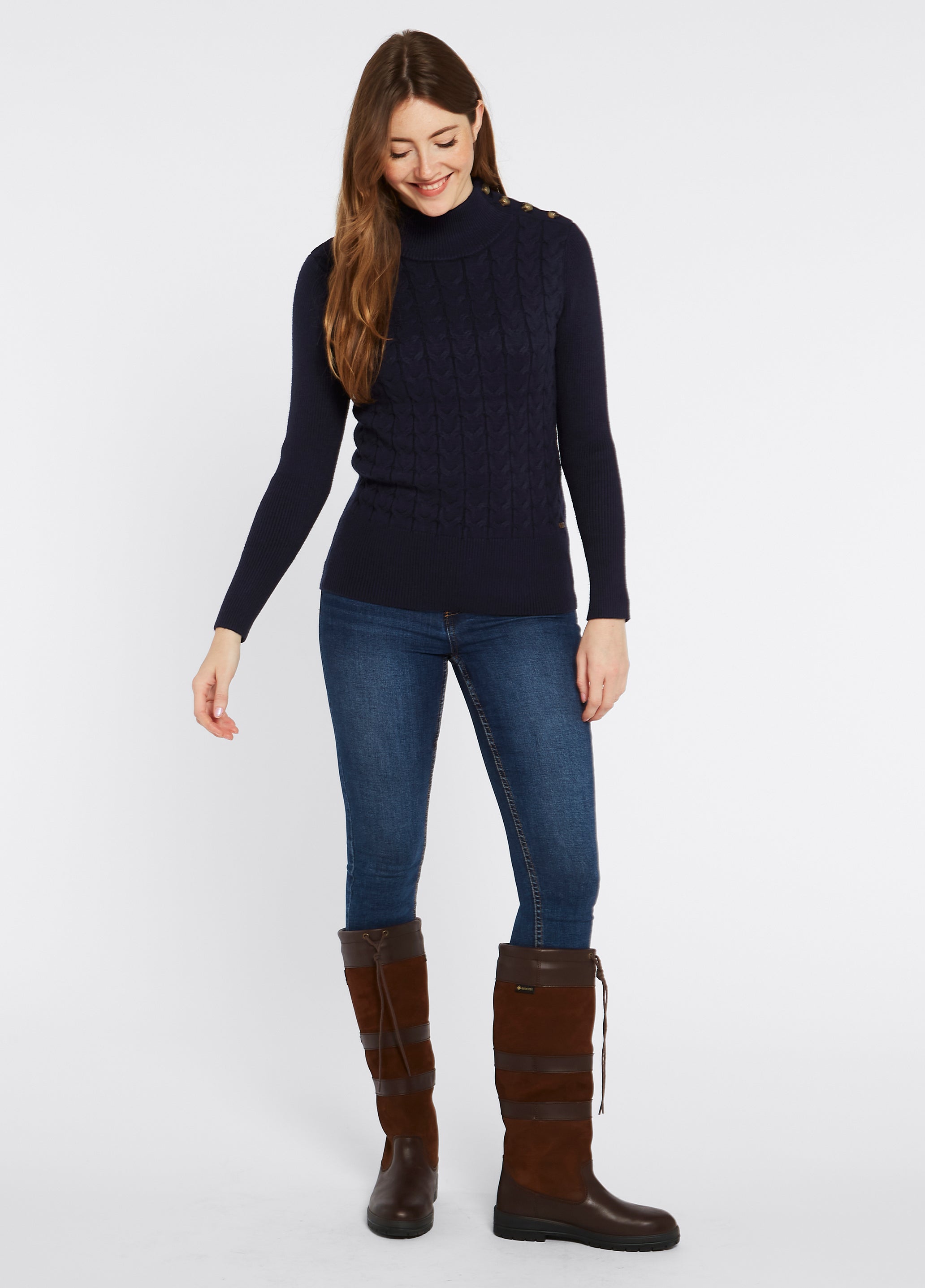 Dubarry Claremont Women’s Sweater - Navy