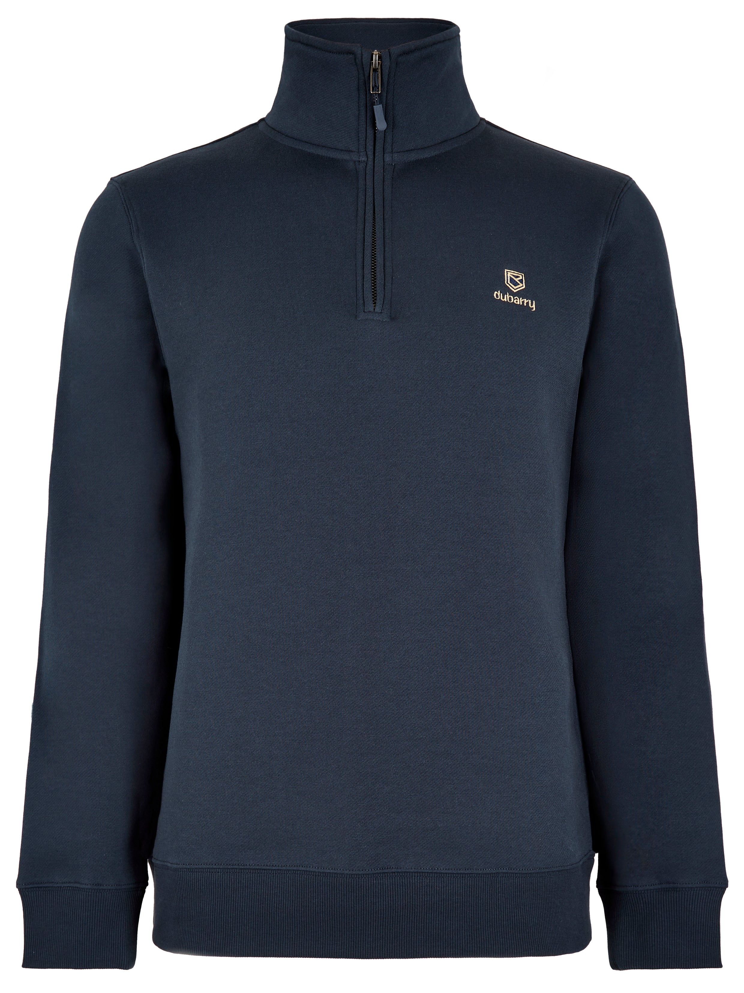 Dubarry Boyce Men’s Zip Neck Sweater - Navy