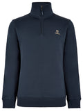 Dubarry Boyce Men’s Zip Neck Sweater - Navy