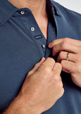 Dubarry Gilligan Men’s Tencel™ Modal Polo - Atlantic