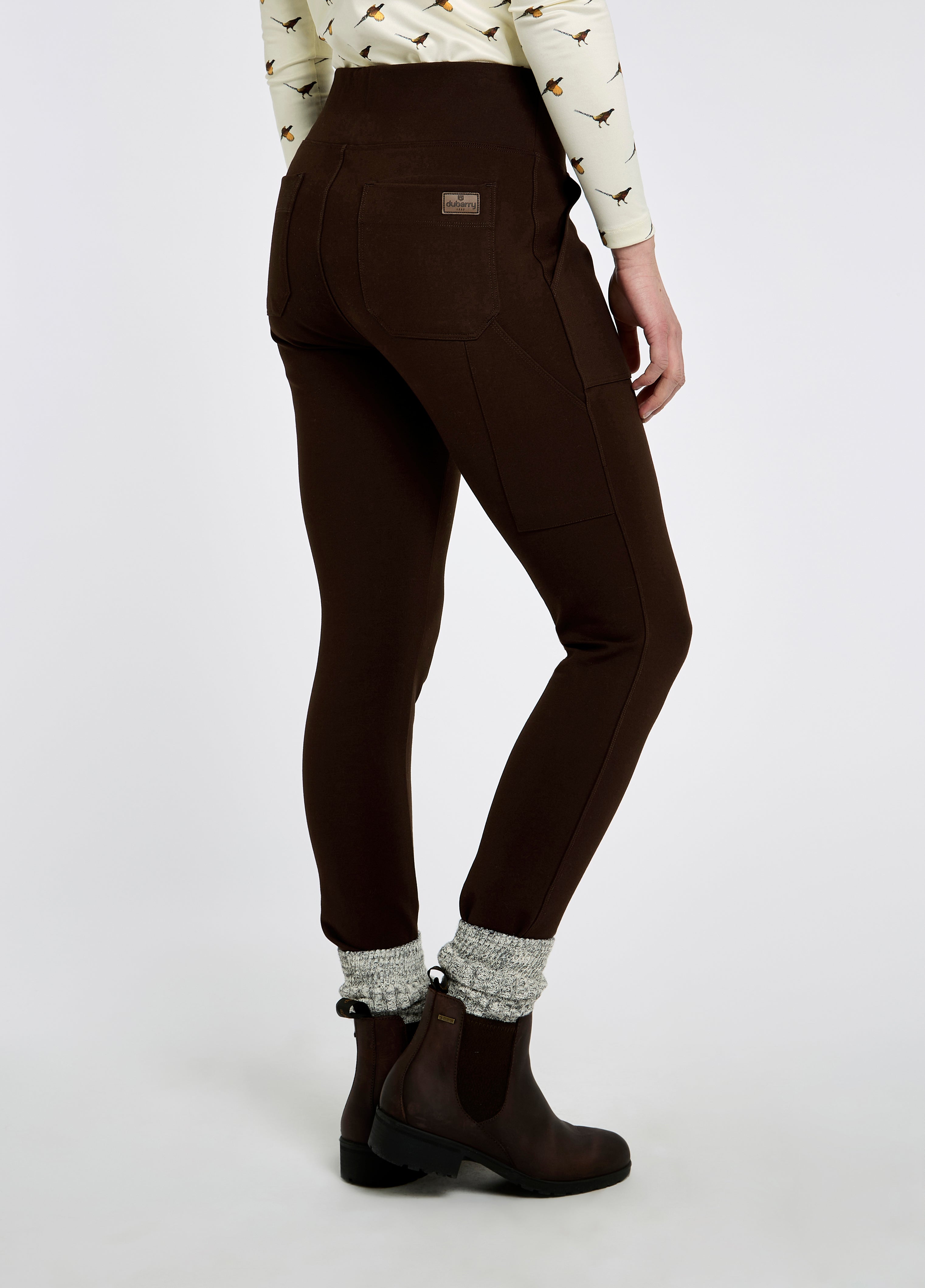 Dubarry Pepperwort Women's water repellent leggings - Bourbon
