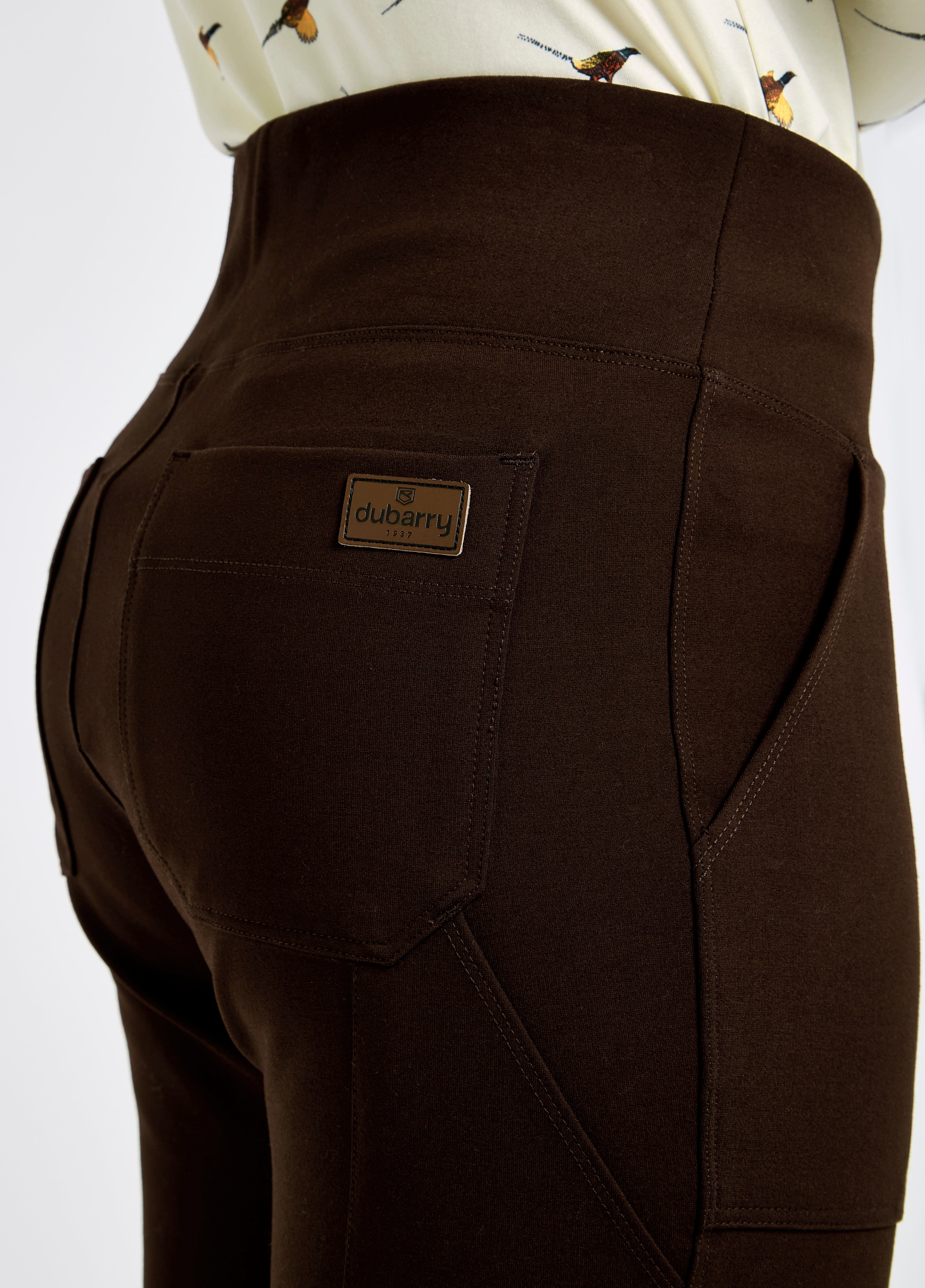 Dubarry Pepperwort Women's water repellent leggings - Bourbon