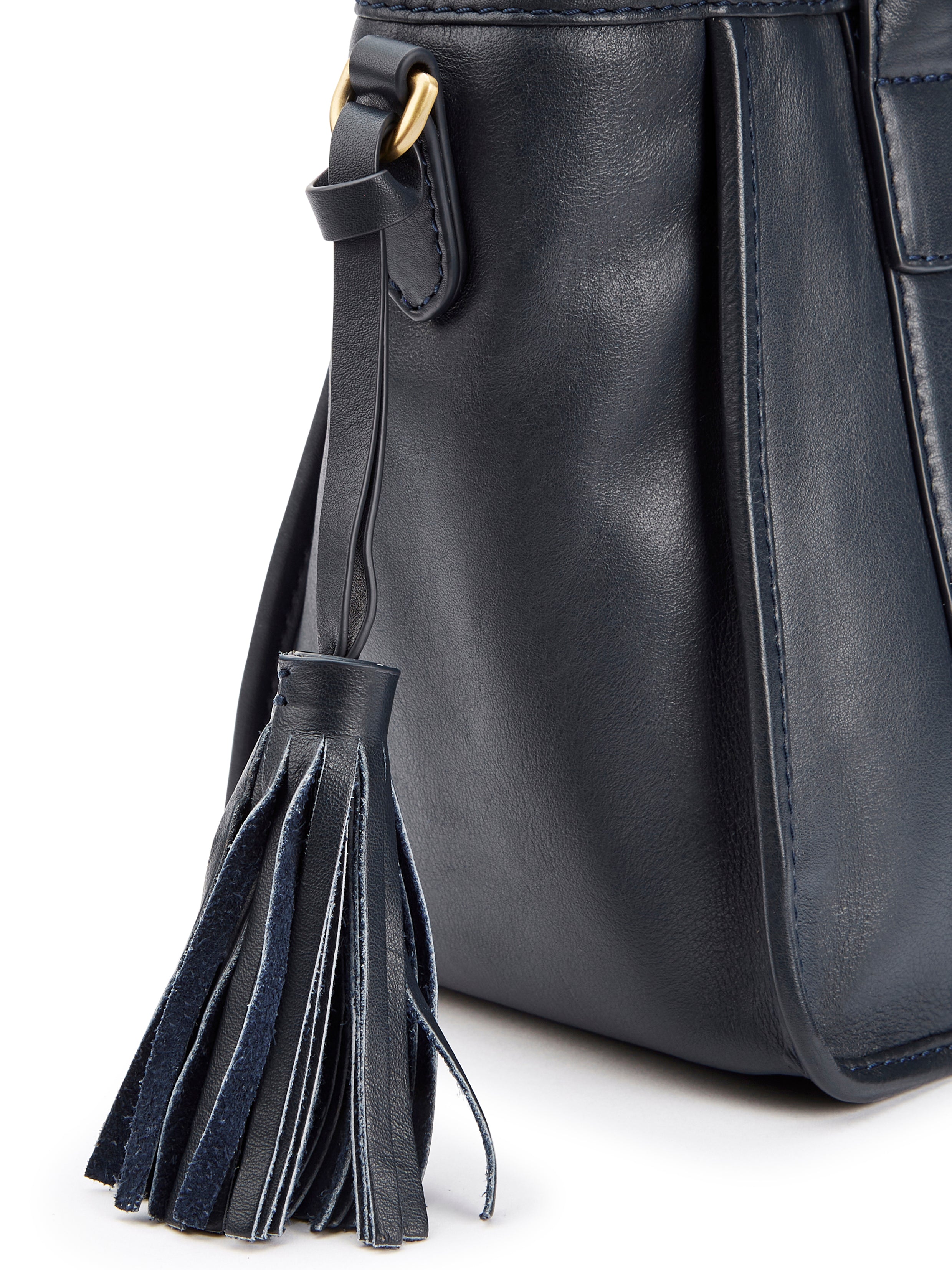 Dubarry Ramelton Medium Size Leather Handbag - Navy