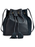 Dubarry Doonbeg Crossbody Bucket Bag - Navy