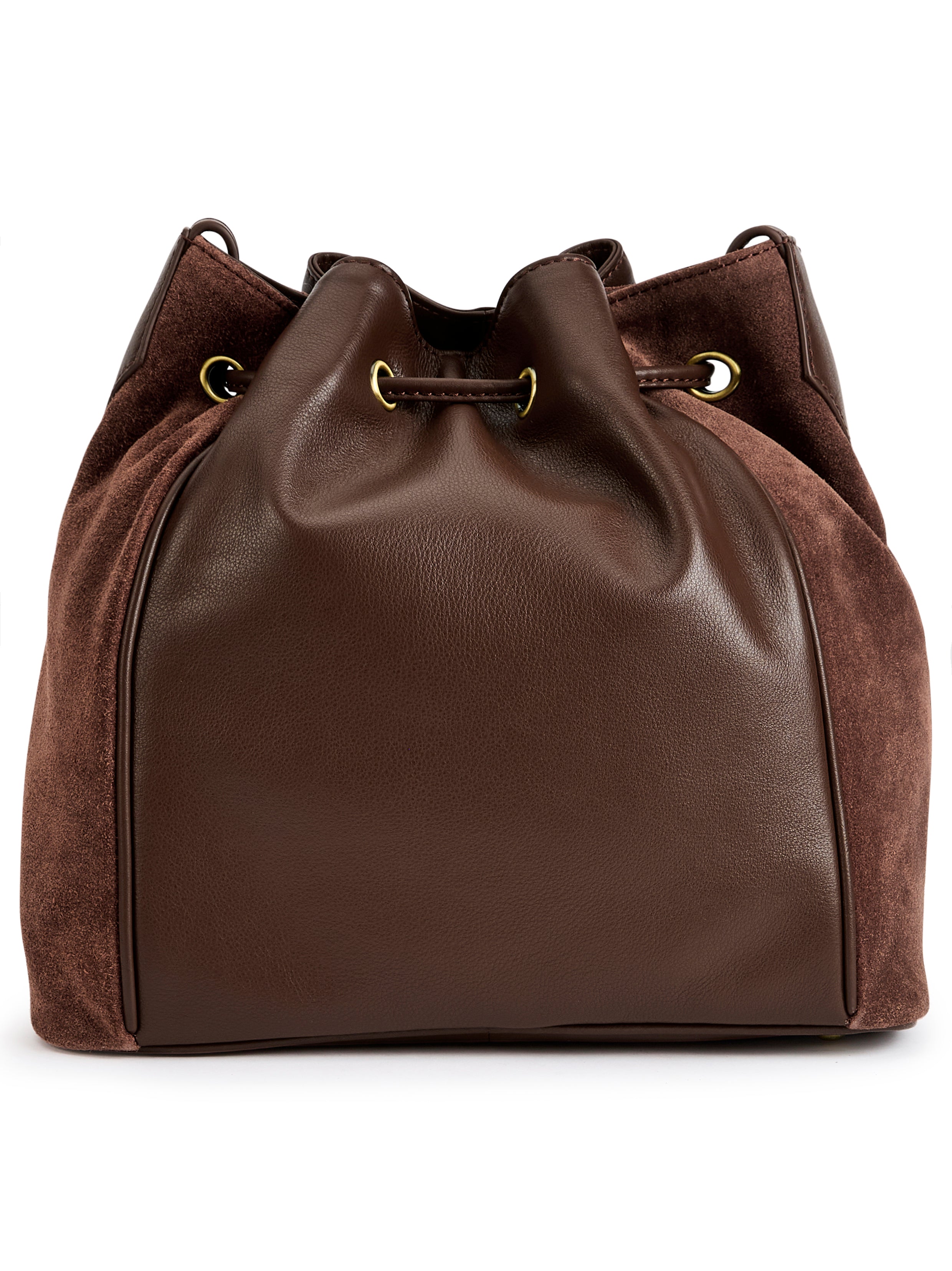 Dubarry Doonbeg Crossbody Bucket Bag - Cedar