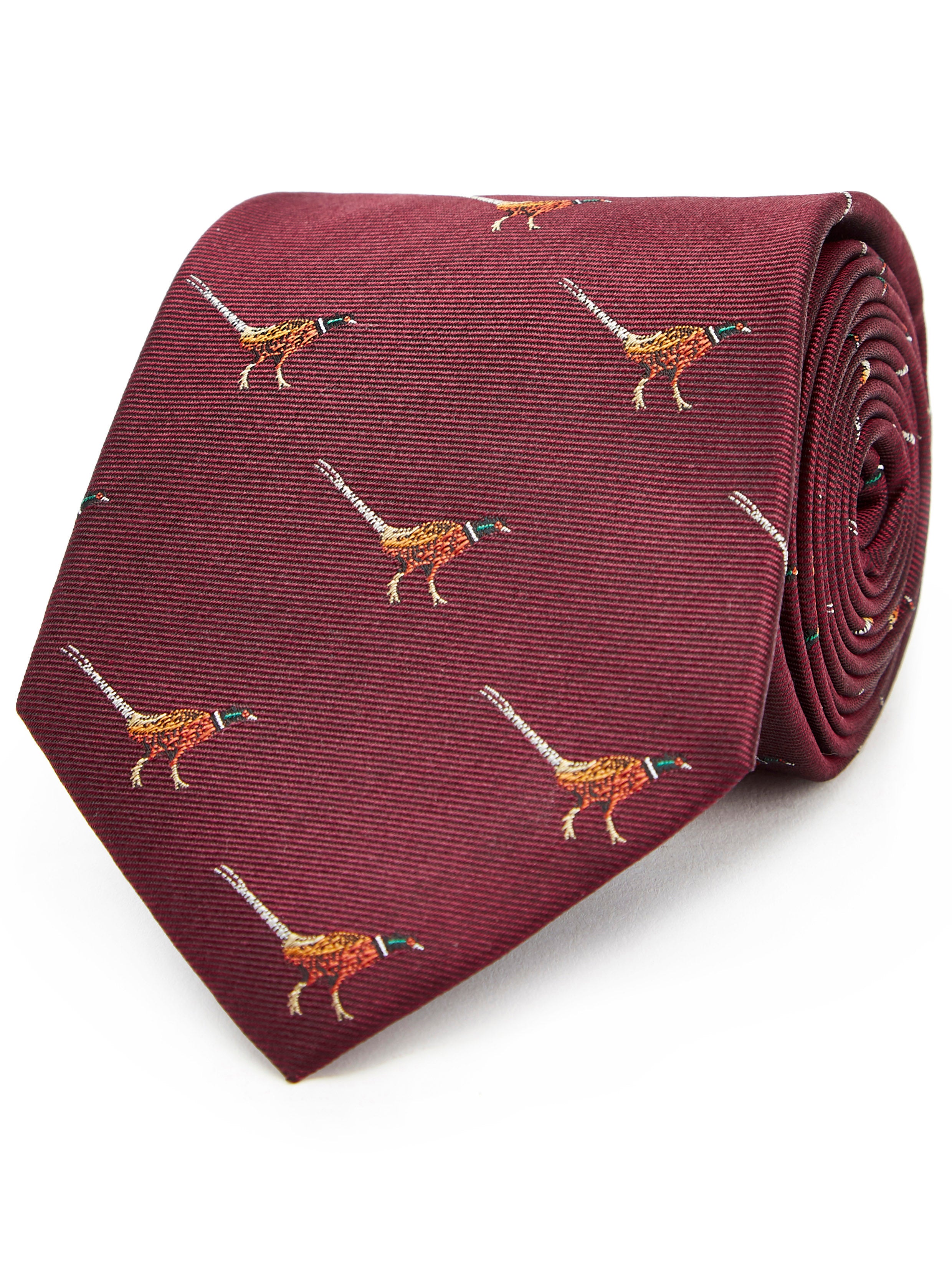 Dubarry Madden Mens Silk Tie - Merlot