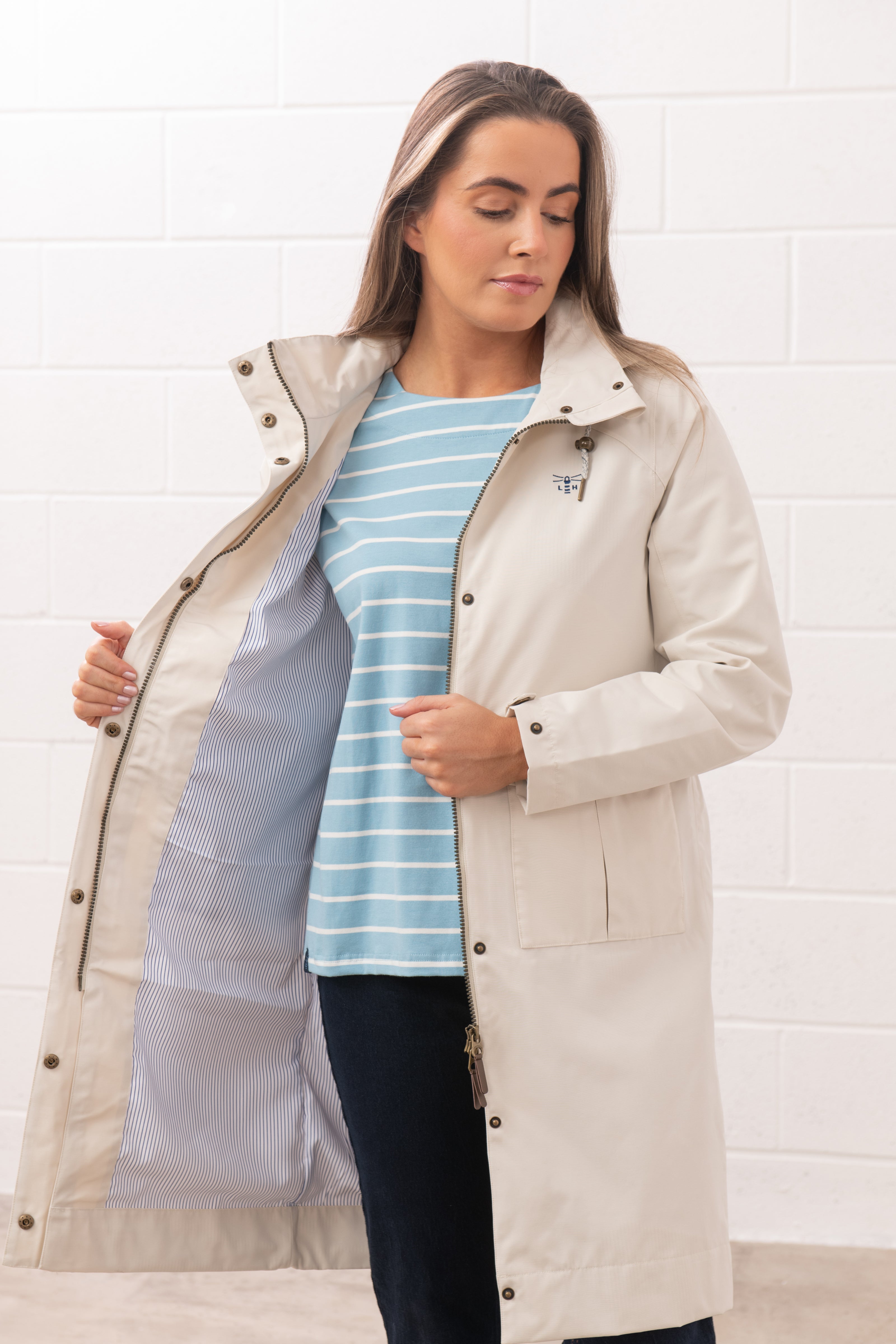 Lighthouse Annika Coat - Cream
