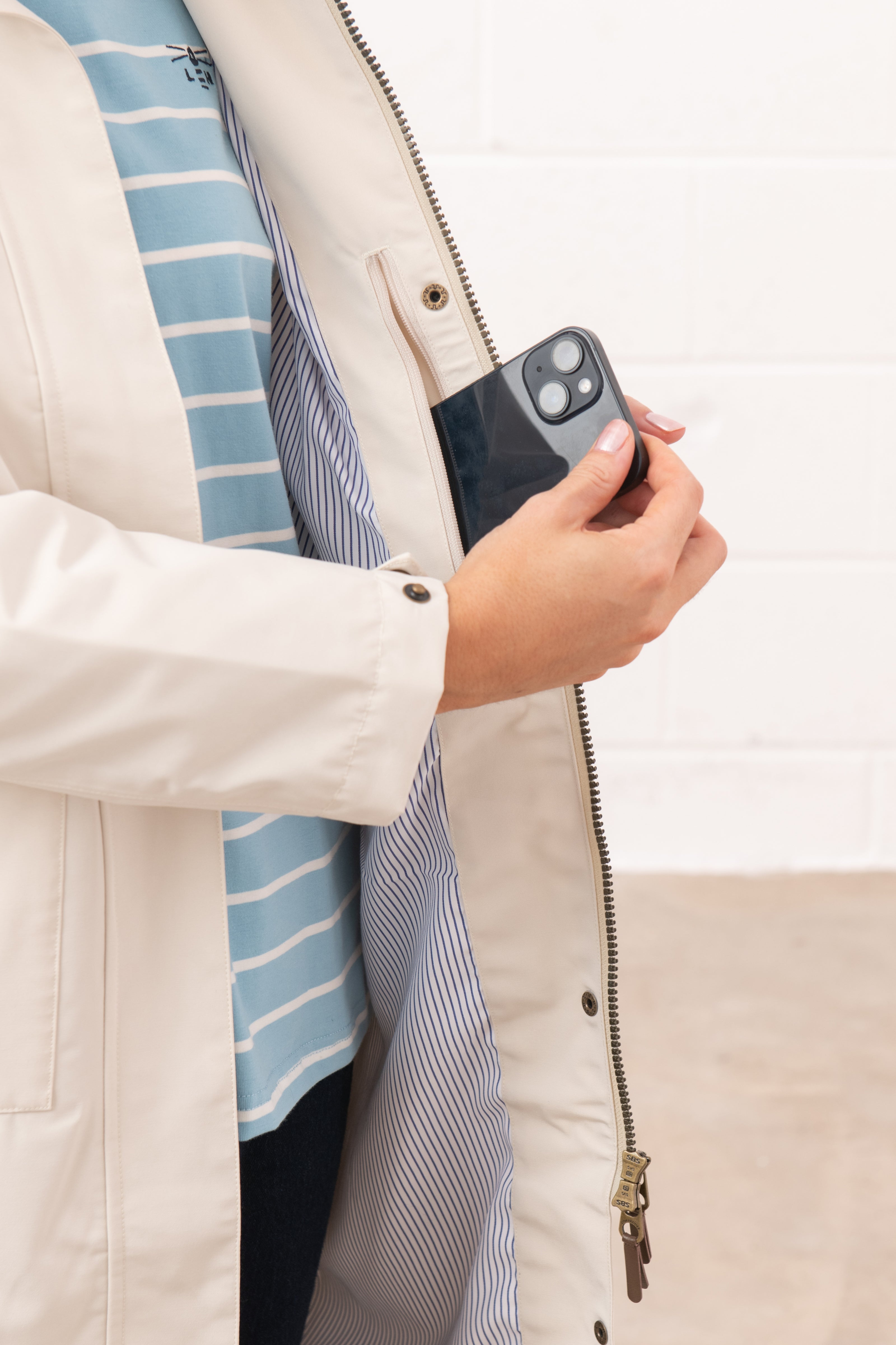 Lighthouse Annika Coat - Cream