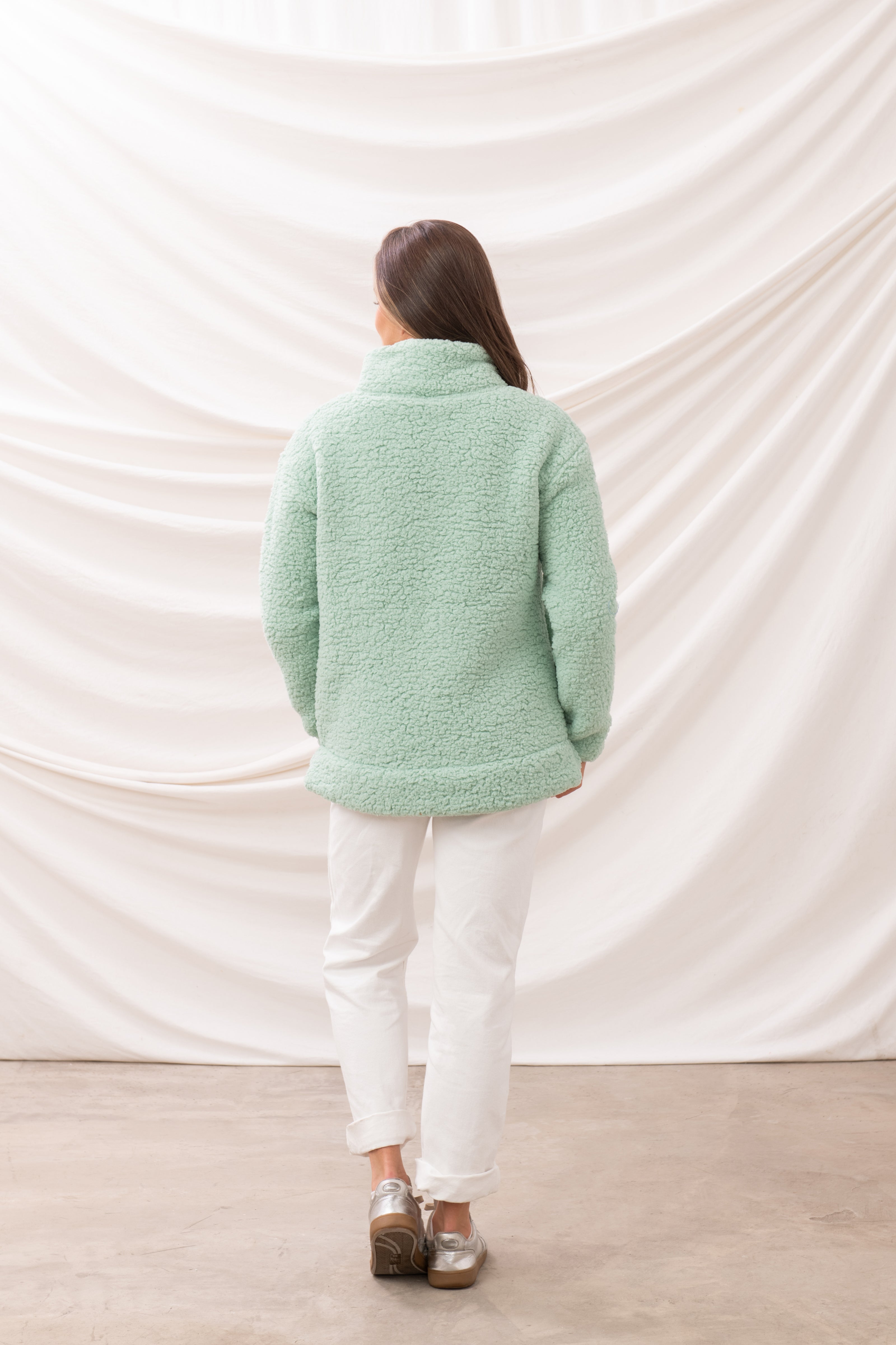 Lighthouse Bay Fleece - Soft
 Sage