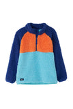 Lighthouse Caden Fleece - Navy Blue Orange