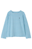 Lighthouse Causeway II Top - Marine Blue Stripe