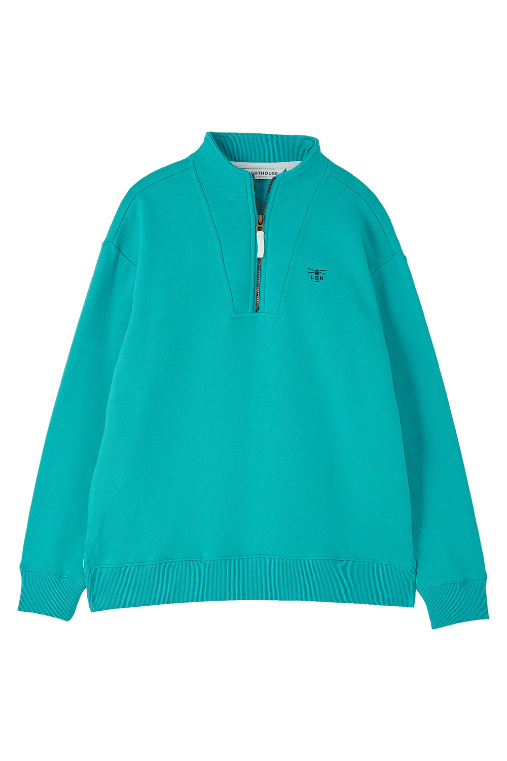 Lighthouse Coral Jersey - Soft Teal
