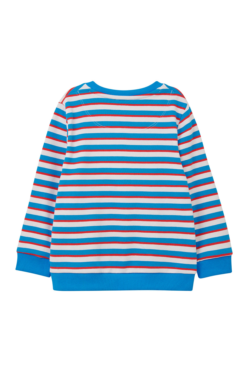 Lighthouse Boys Finn Sweat - Blue Red Stripe