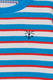 Lighthouse Boys Finn Sweat - Blue Red Stripe