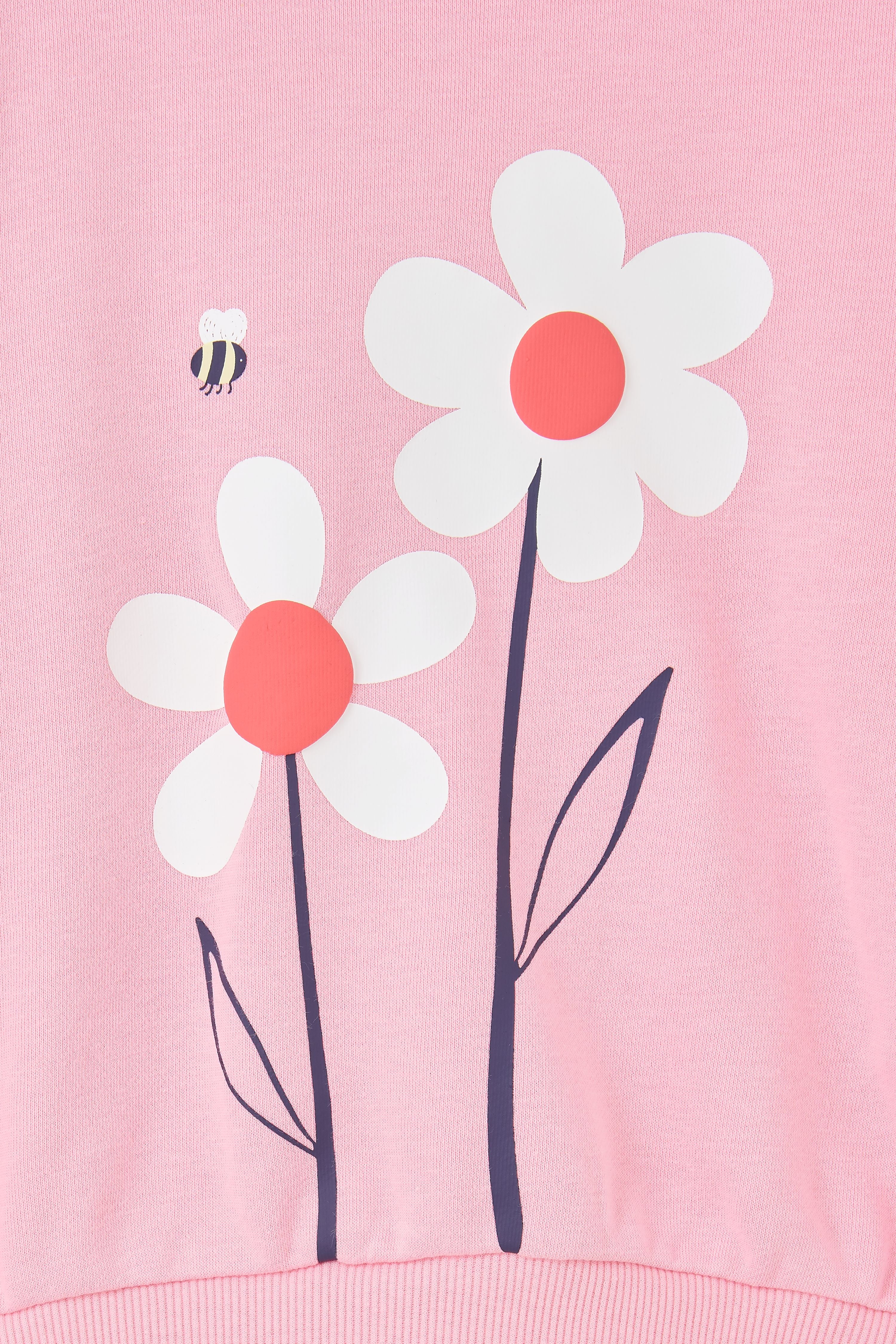 Lighthouse Flora Sweatshirt - Dusky Pink & Flowers