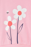 Lighthouse Flora Sweatshirt - Dusky Pink & Flowers