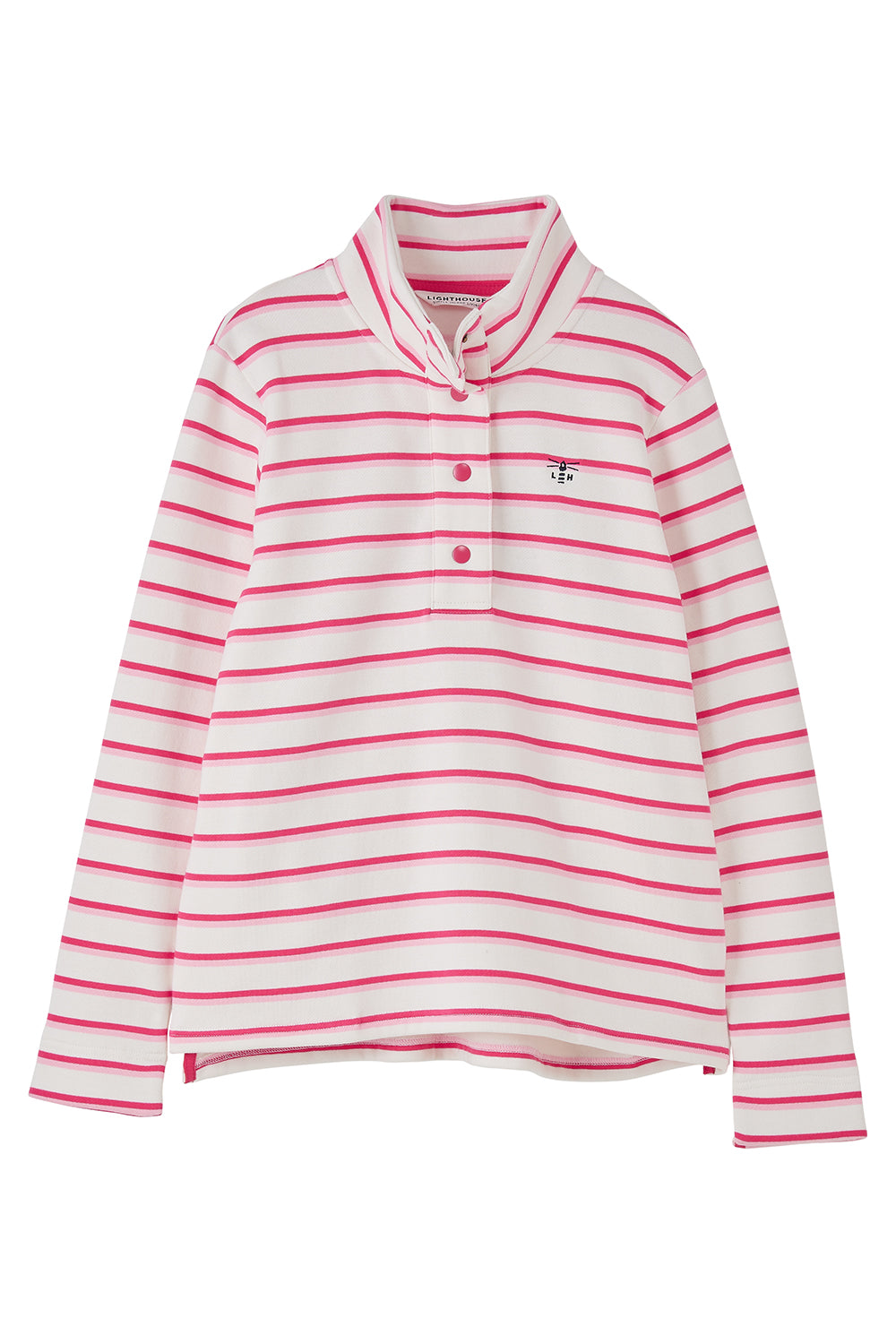 Lighthouse Haven Jersey - Pink Stripe