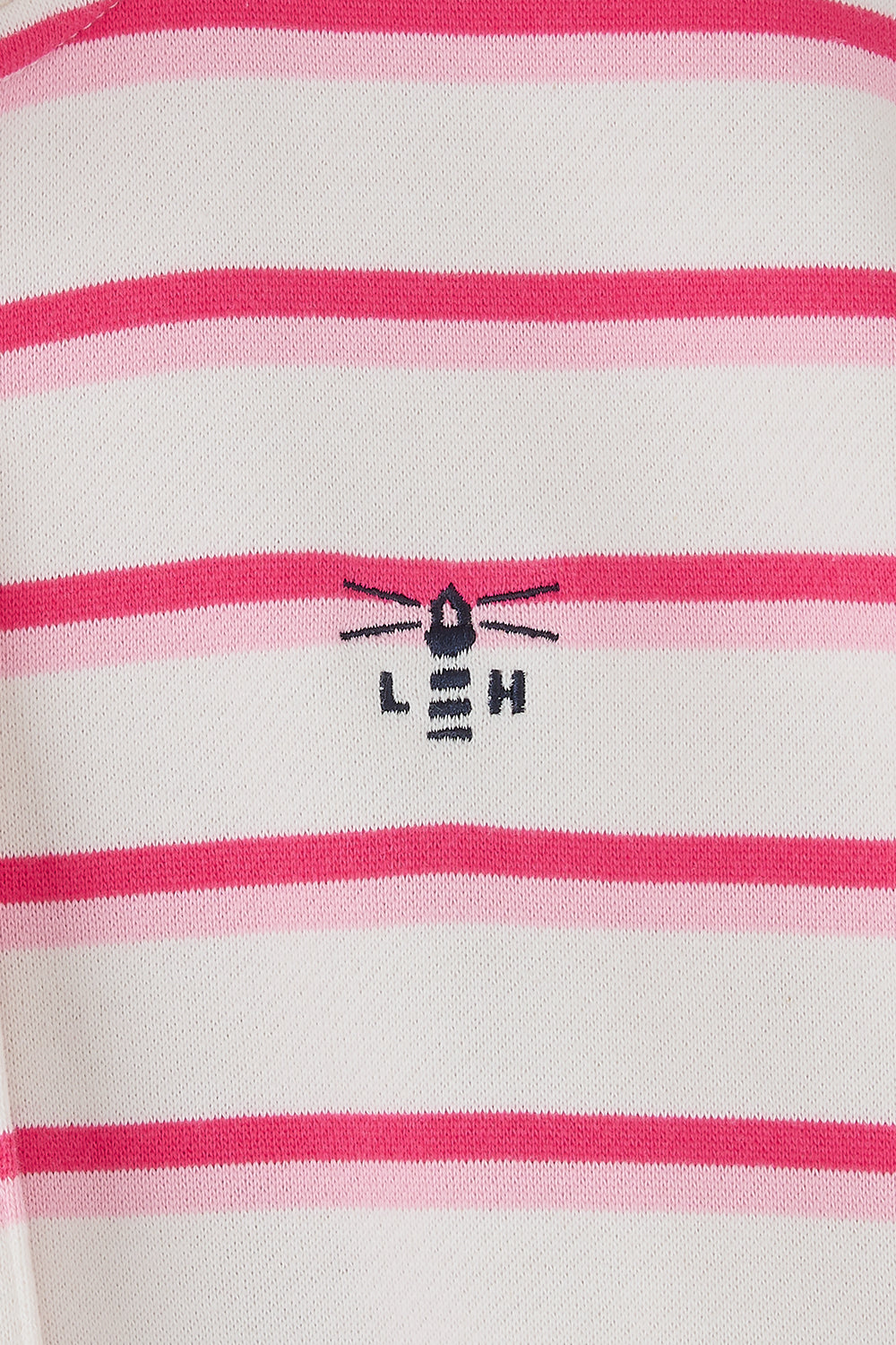 Lighthouse Haven Jersey - Pink Stripe