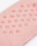 Barbour Cable Knit Lounge Socks - Dusty Pink