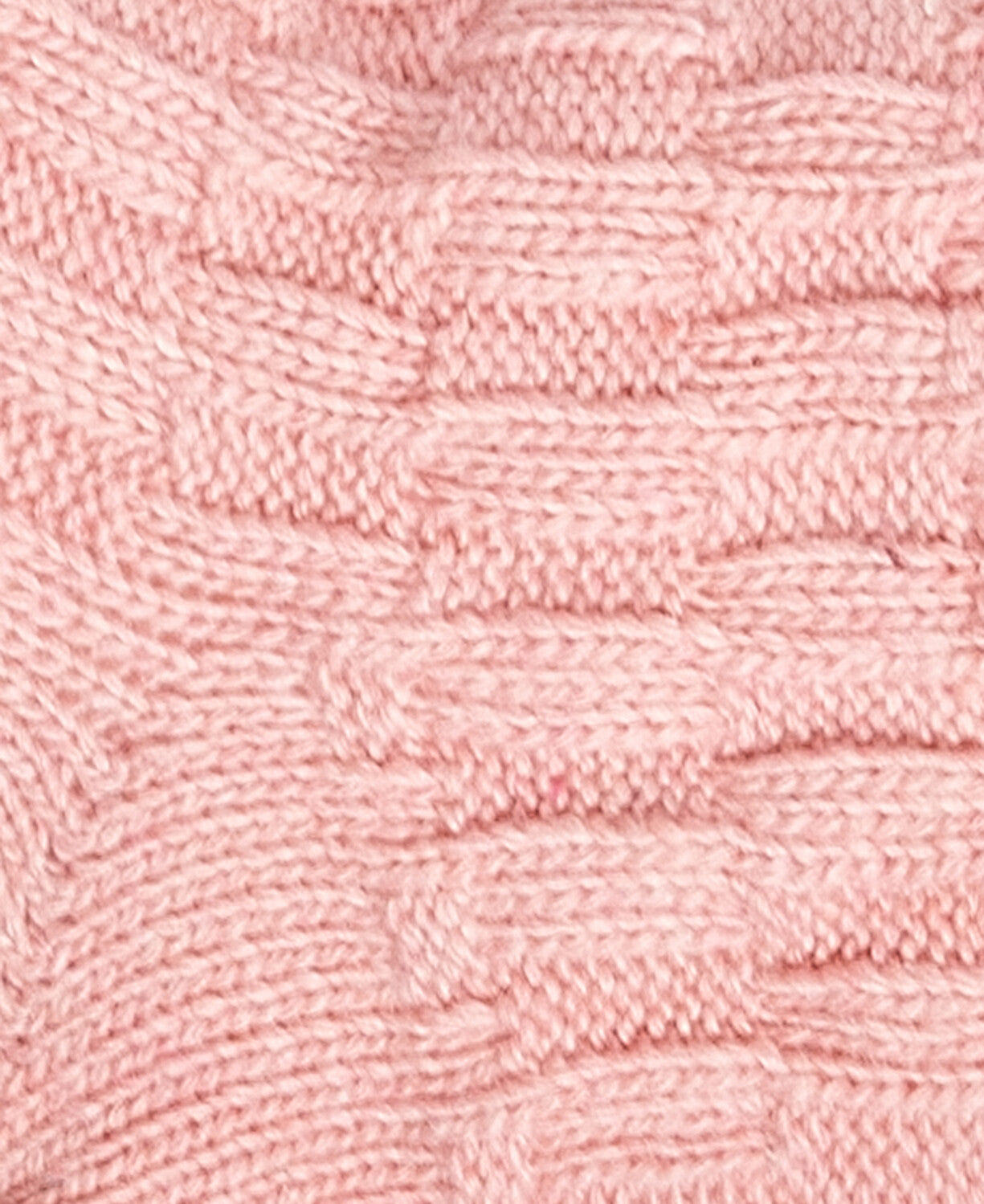 Barbour Cable Knit Lounge Socks - Dusty Pink