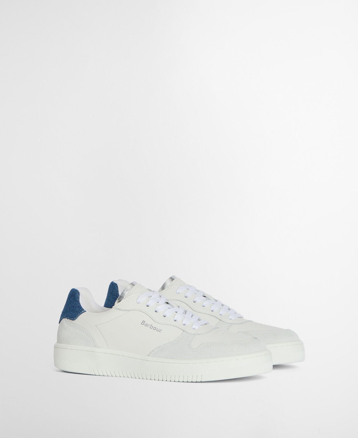 Barbour Celeste Trainer - White/Chambray