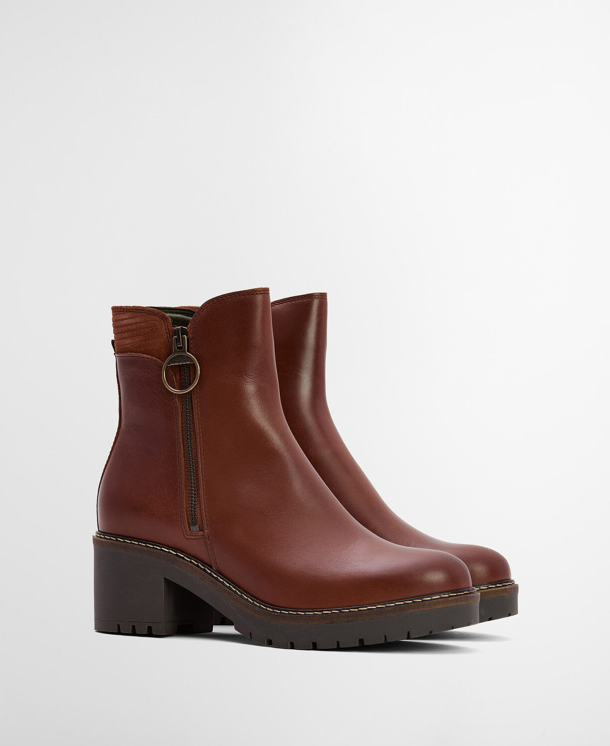 Barbour Dahlia Heeled Boot - Chestnut