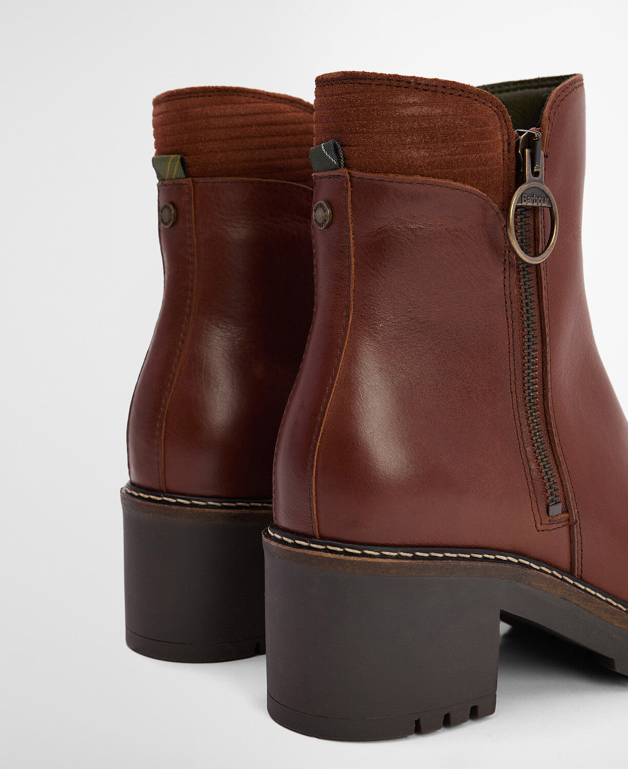 Barbour Dahlia Heeled Boot - Chestnut
