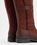 Barbour Beaconsfield Tall Boot - Mahogony/Choc Nubuck