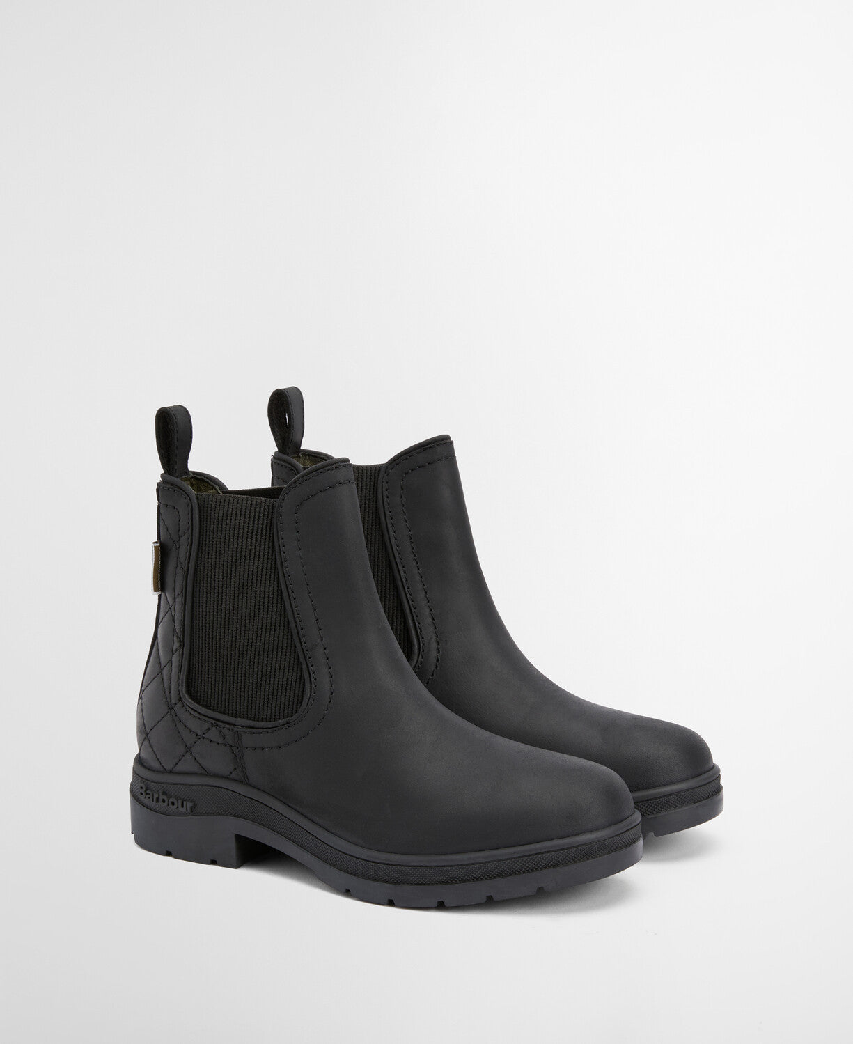 Barbour Amble Chelsea Boot - Black Nubuck