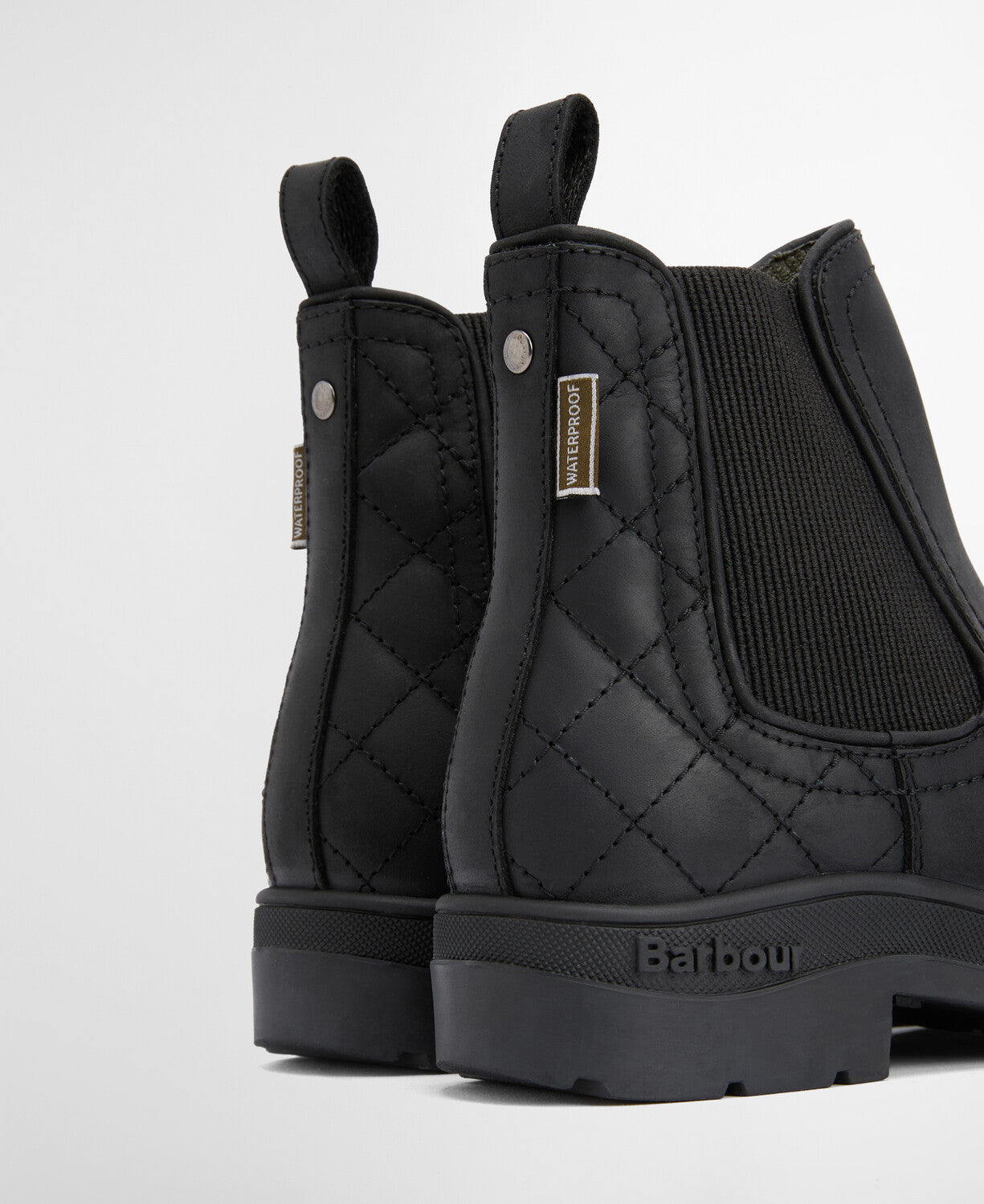 Barbour Amble Chelsea Boot - Black Nubuck