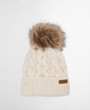 Barbour Penshaw Beanie & Scarf Gift Set - Cloud