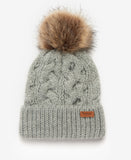 Barbour Penshaw Beanie & Scarf Gift Set - Grey