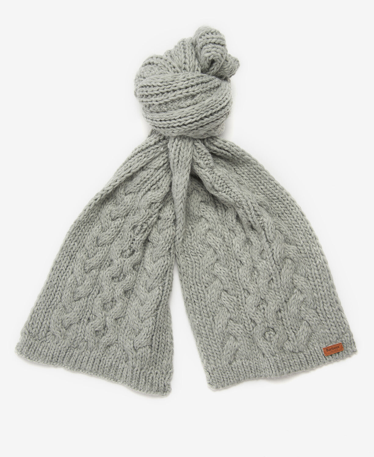 Barbour Penshaw Beanie & Scarf Gift Set - Grey
