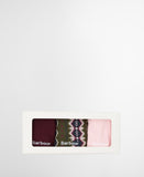 Barbour Helen Fair Isle Sock Gift Set - Olive