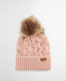 Barbour Penshaw Beanie Hat - Pink Blush