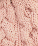 Barbour Penshaw Beanie Hat - Pink Blush