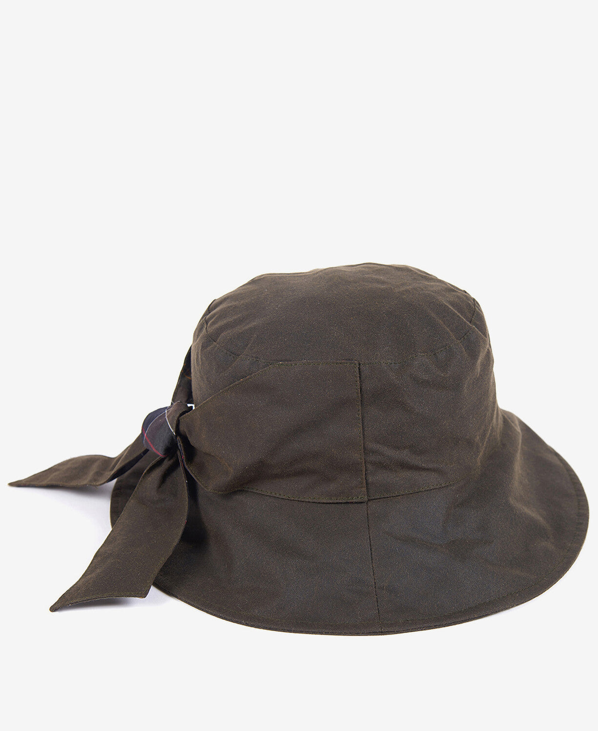 Barbour Brambling Wax Bucket Hat - Olive