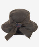 Barbour Brambling Wax Bucket Hat - Olive