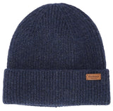 Barbour Pendle Beanie Hat - Navy