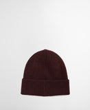 Barbour Pendle Beanie Hat - Wine