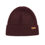 Barbour Pendle Beanie Hat - Wine