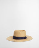 Barbour Lily Straw Summer Hat - Natural/Navy