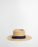 Barbour Lily Straw Summer Hat - Natural/Navy