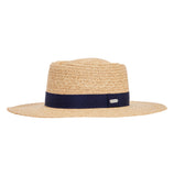 Barbour Lily Straw Summer Hat - Natural/Navy
