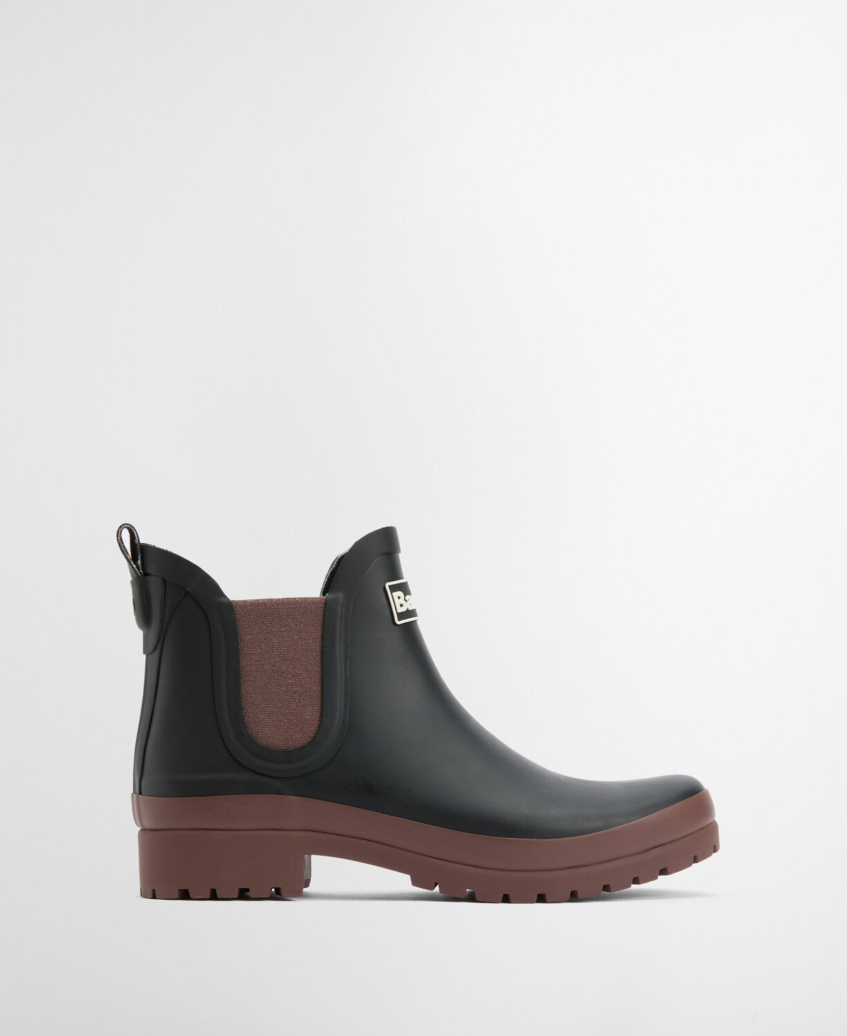 Barbour Mallow Chelsea Welly - Black/Vicuna